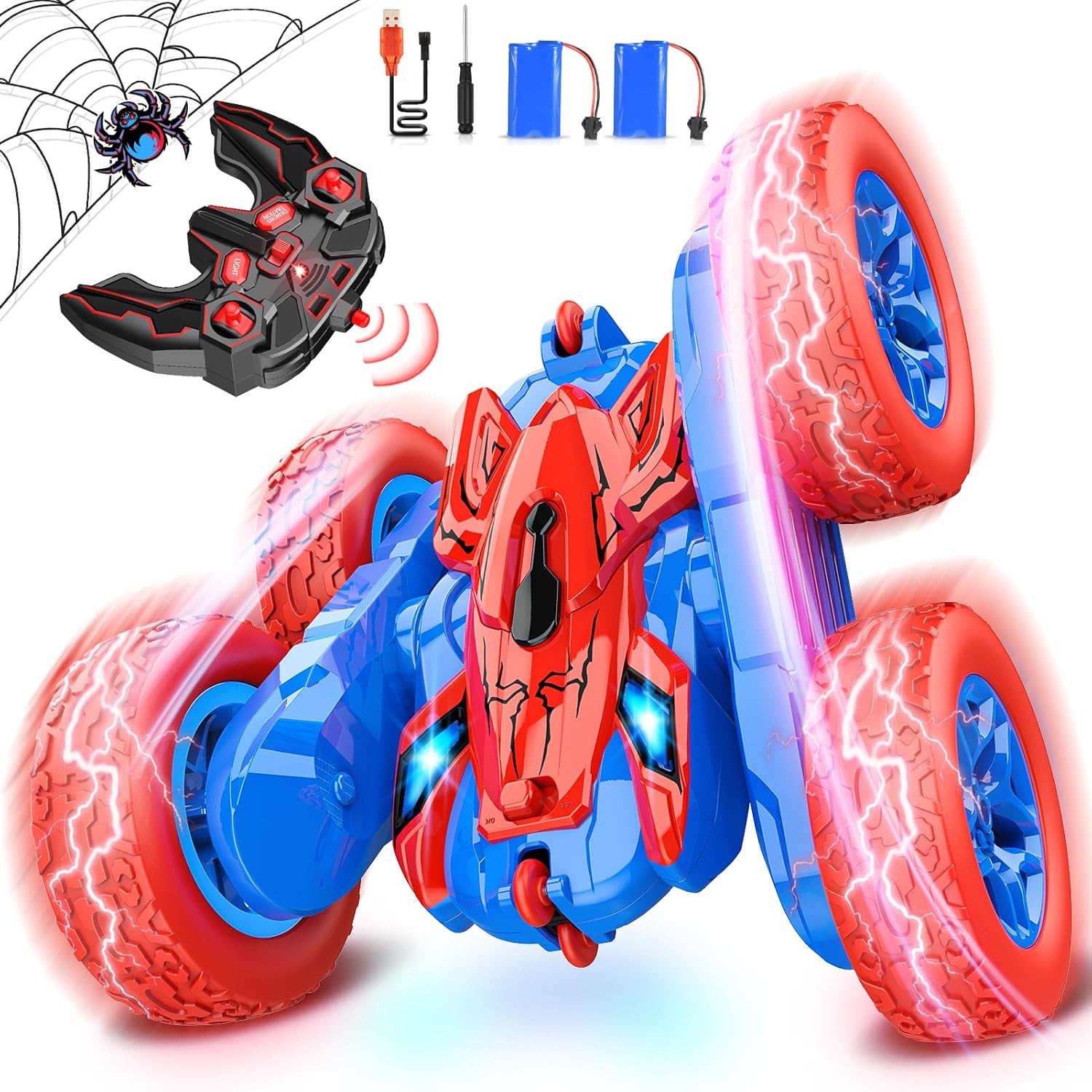 360 Flip RC Stunt Car for Ages 3-10 - Let's Go!