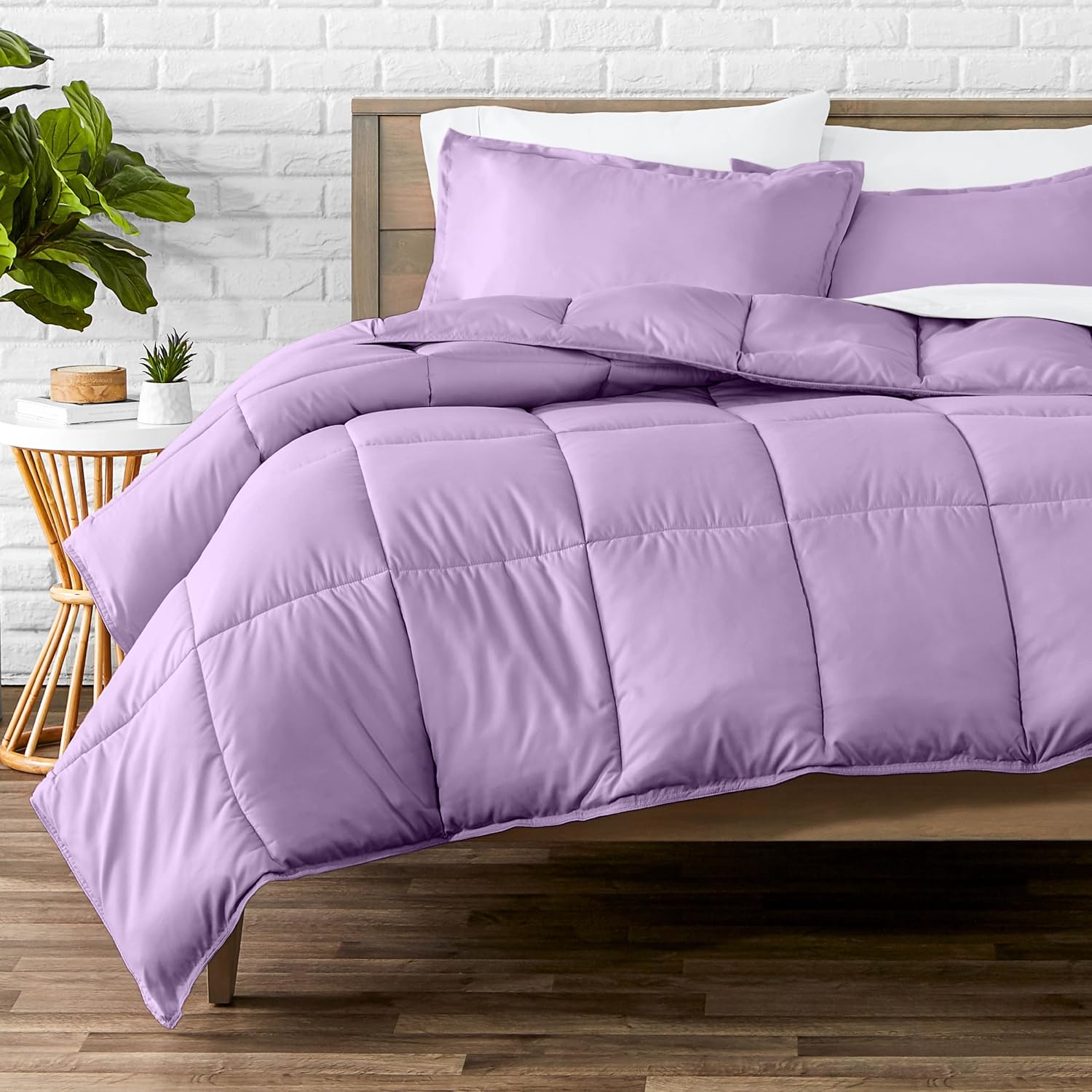 Bare Home Comforter Set - Ultra-Soft King/Cal King Size Comfort