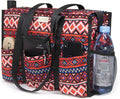 Utility Water Resistant Tote Bag with 13 Pockets - Durable Work Tote 5