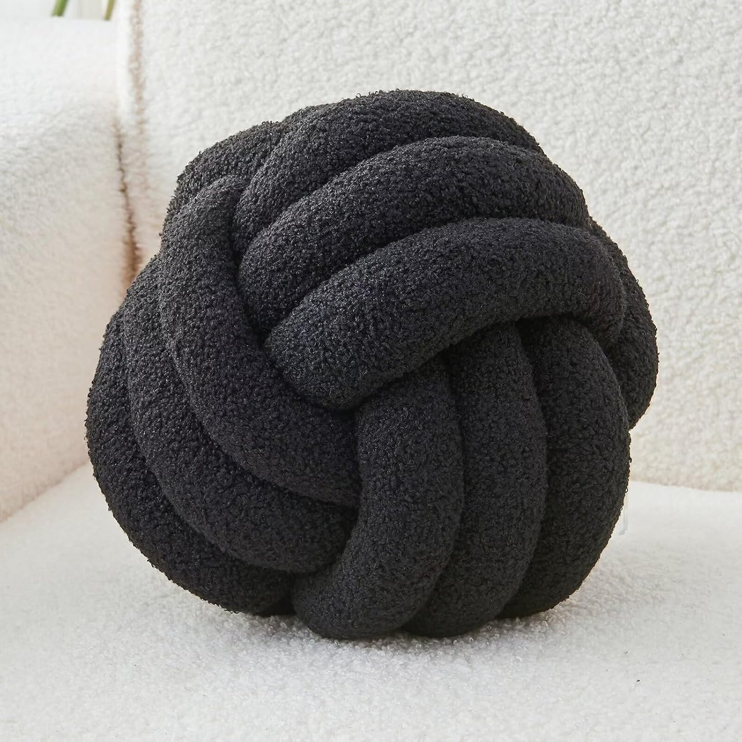 Decorative Throw Knot Pillow Ball for Home Chair Sofa Couch