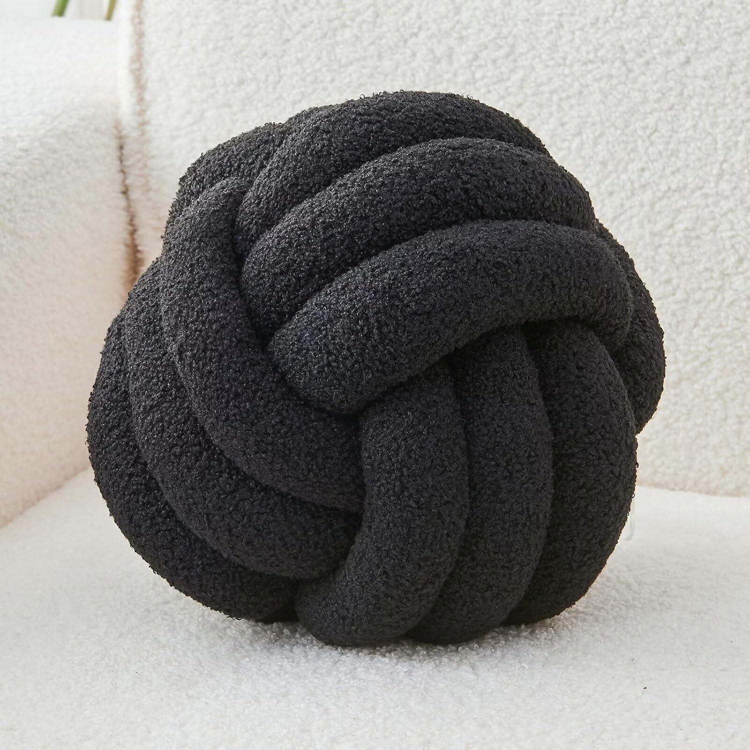 Decorative Throw Knot Pillow Ball for Home Chair Sofa Couch