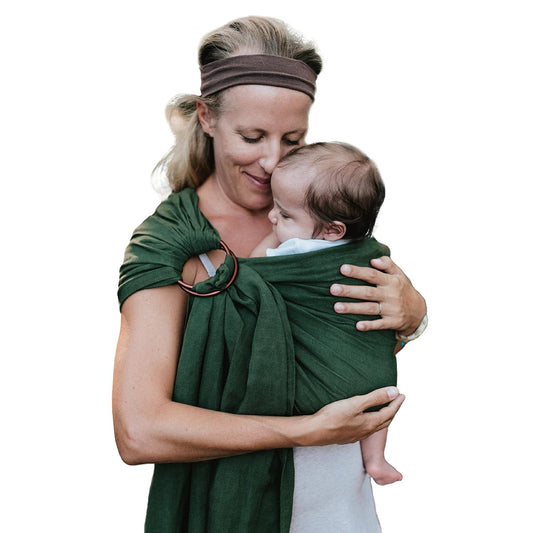 Nalakai Luxury Ring Sling: Baby Close & Stylish