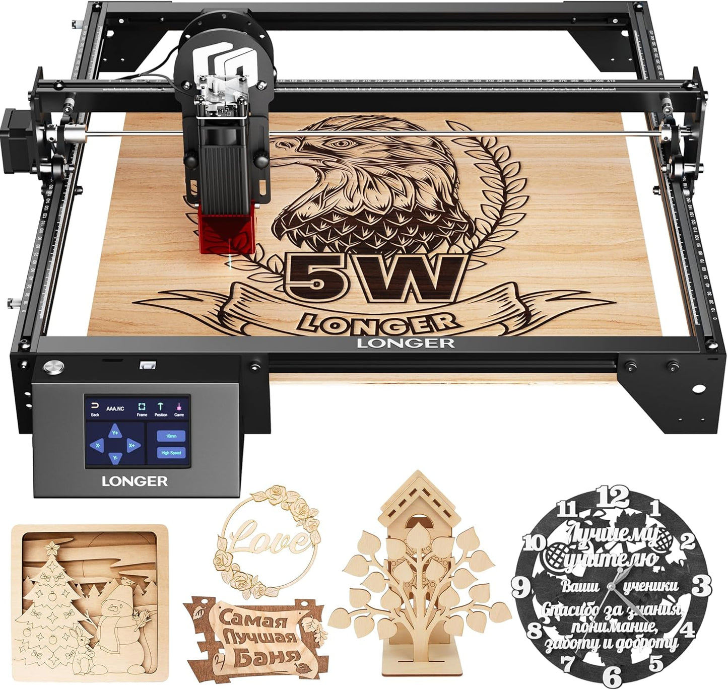 LONGER Laser Engraver Ray5 5W for High-Precision DIY Projects