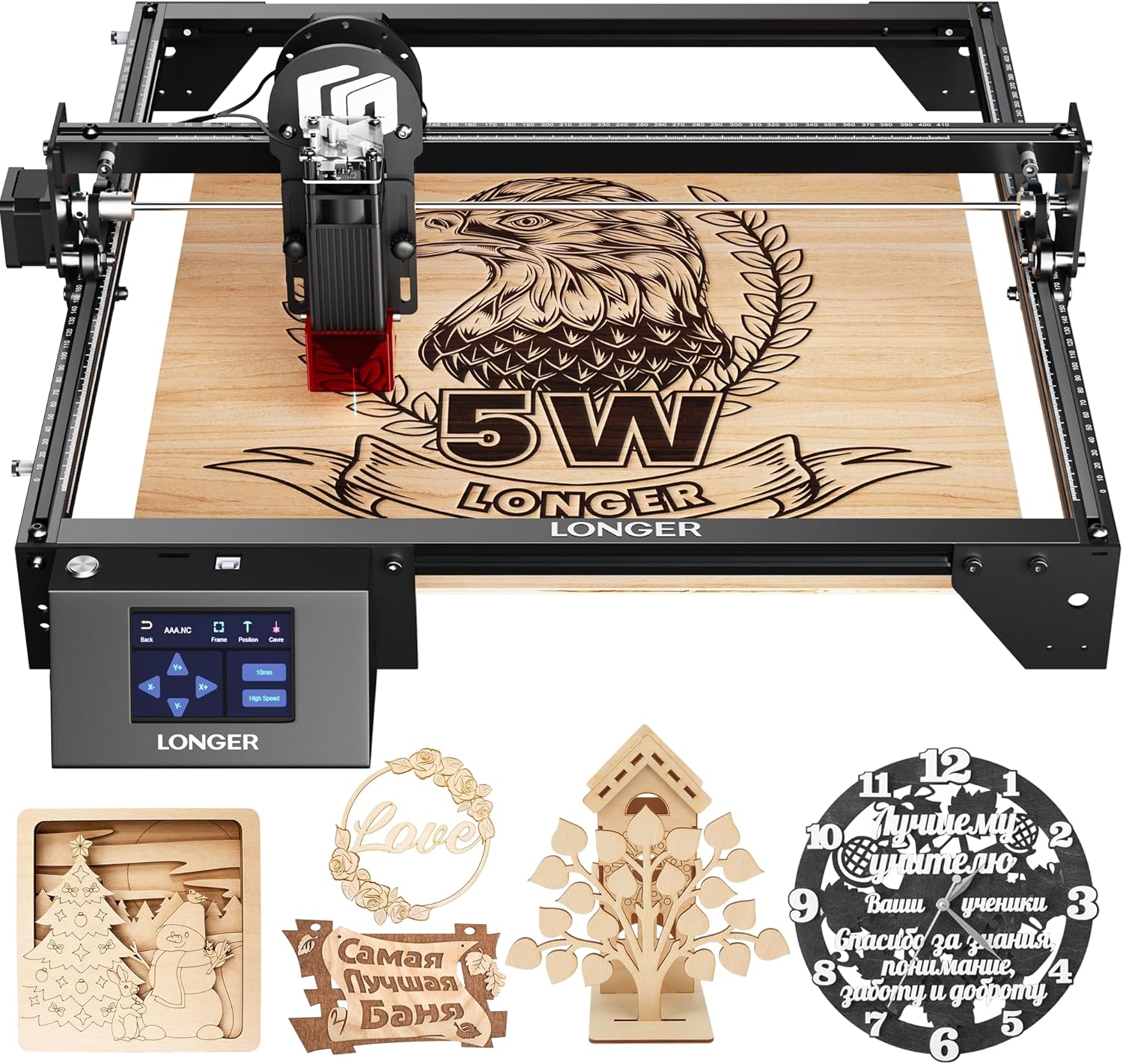 LONGER Laser Engraver Ray5 5W for High-Precision DIY Projects