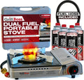 Grill Boss Dual Fuel Camp Stove for Camping and Emergencies