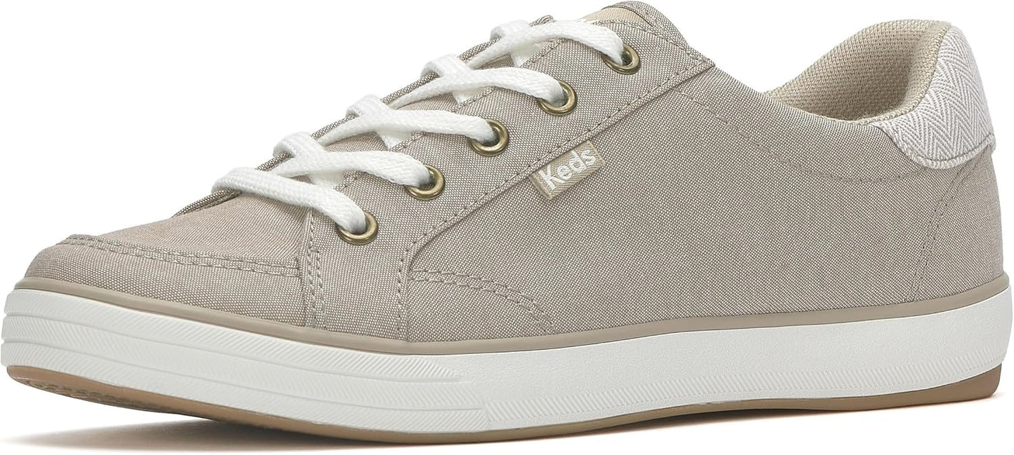 Keds Women's Center III Canvas Lace Up Sneakers for Comfort
