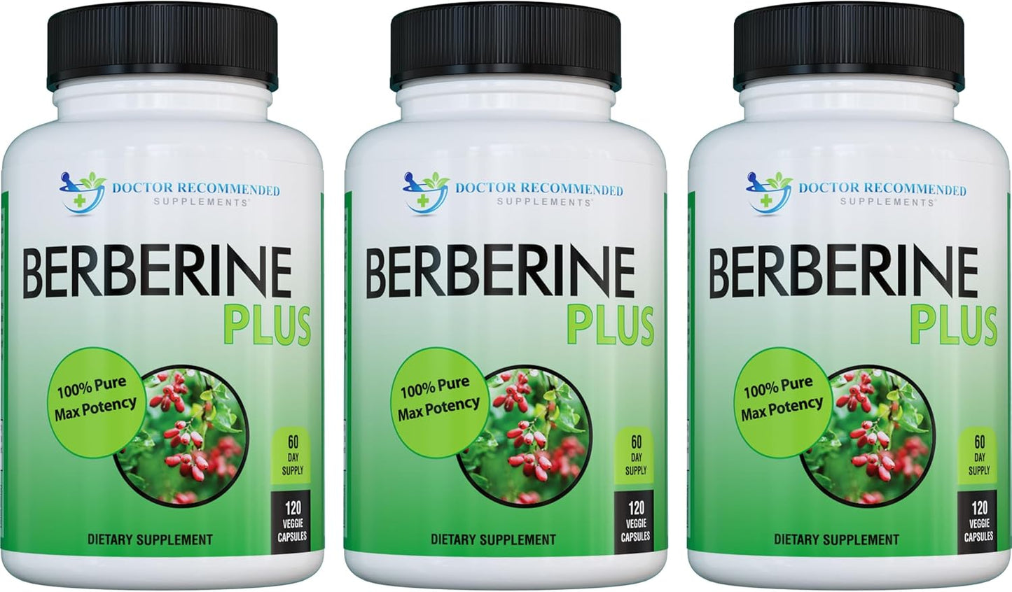 Berberine Plus 1200mg by Doctor Recommended Supplements