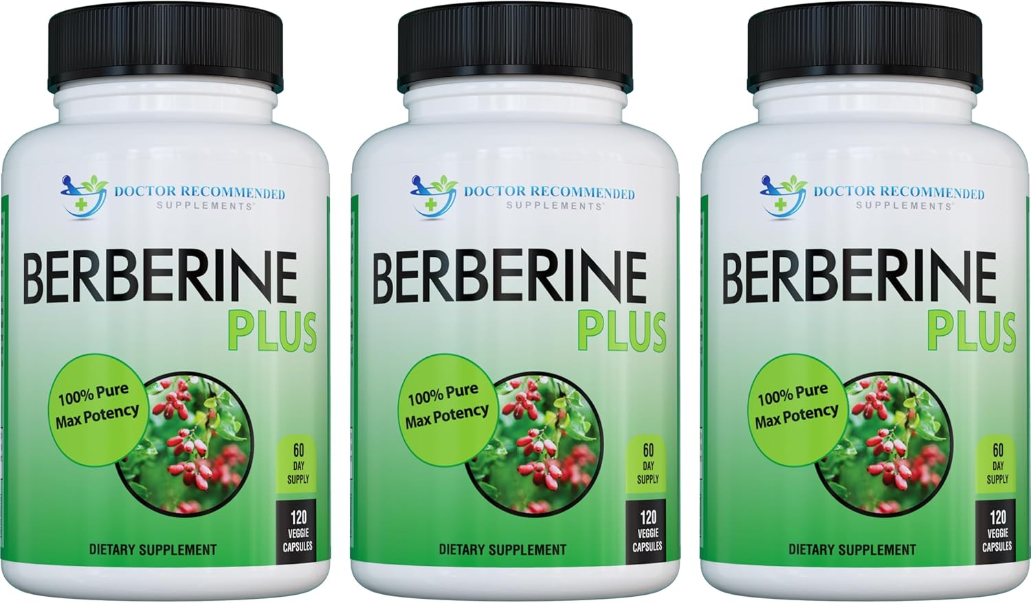 Berberine Plus 1200mg by Doctor Recommended Supplements