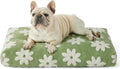 Lesure Dog Bed Medium Size Thick Shredded Foam Pet Bed - Cozy Support