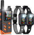 Dog Shock Collar 2 Dogs, 4000FT Range - Night Light & Remote Control