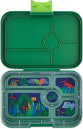 Yumbox TAPAS 5-Compartment Leakproof Bento Lunch Box - Palm Green