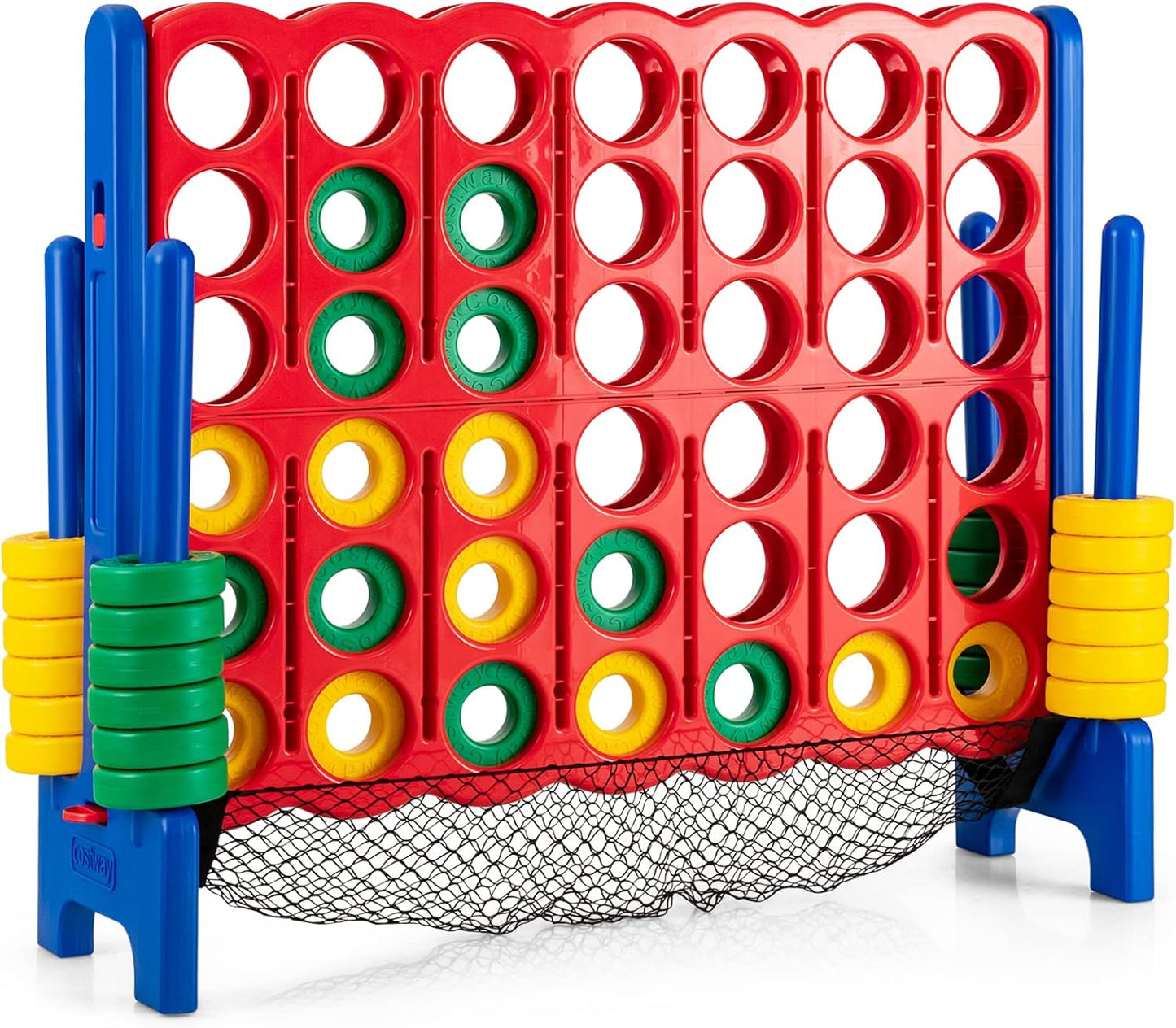Giant 4 to Score Game Set for Fun Indoor and Outdoor Play