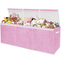 Extra Large Toy Box for Kids with Dividers - Collapsible 35.8in Chest