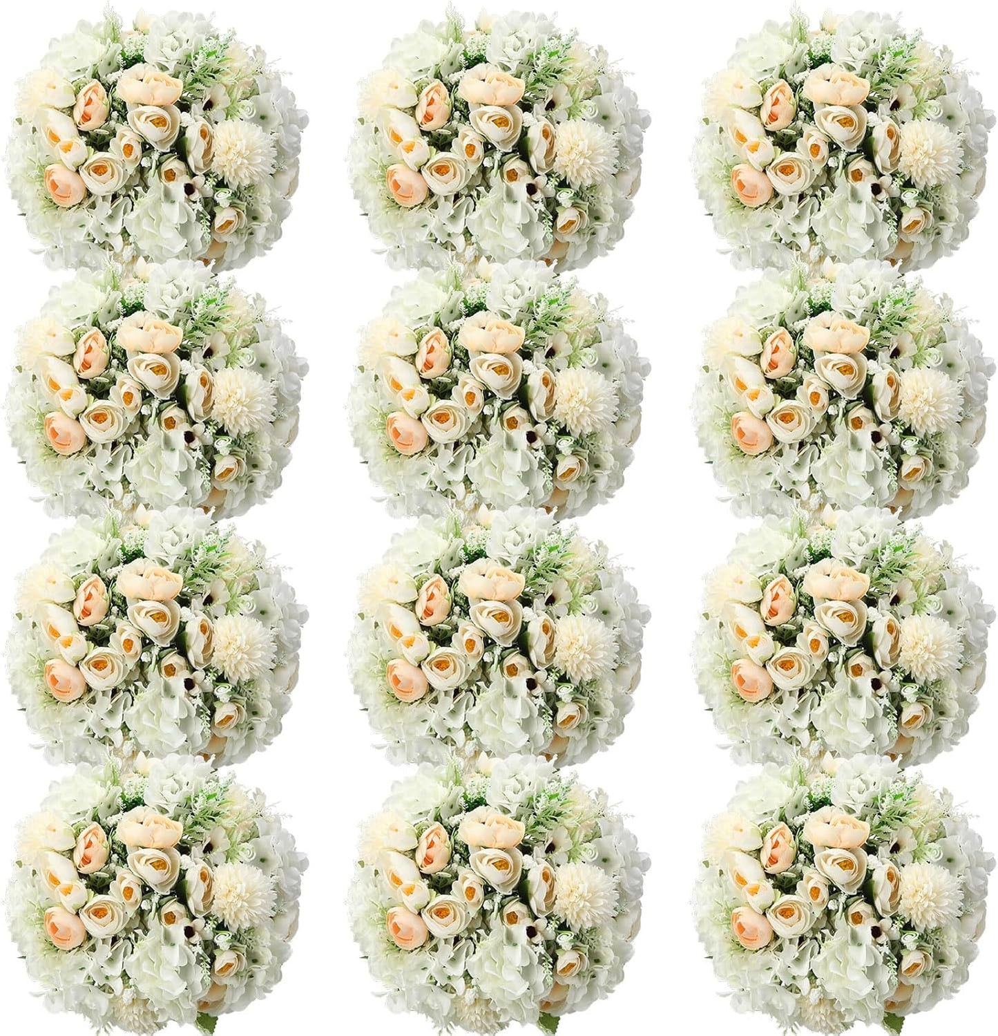 Stunning 12 Bundles Peonies Artificial Flowers for Home Decor