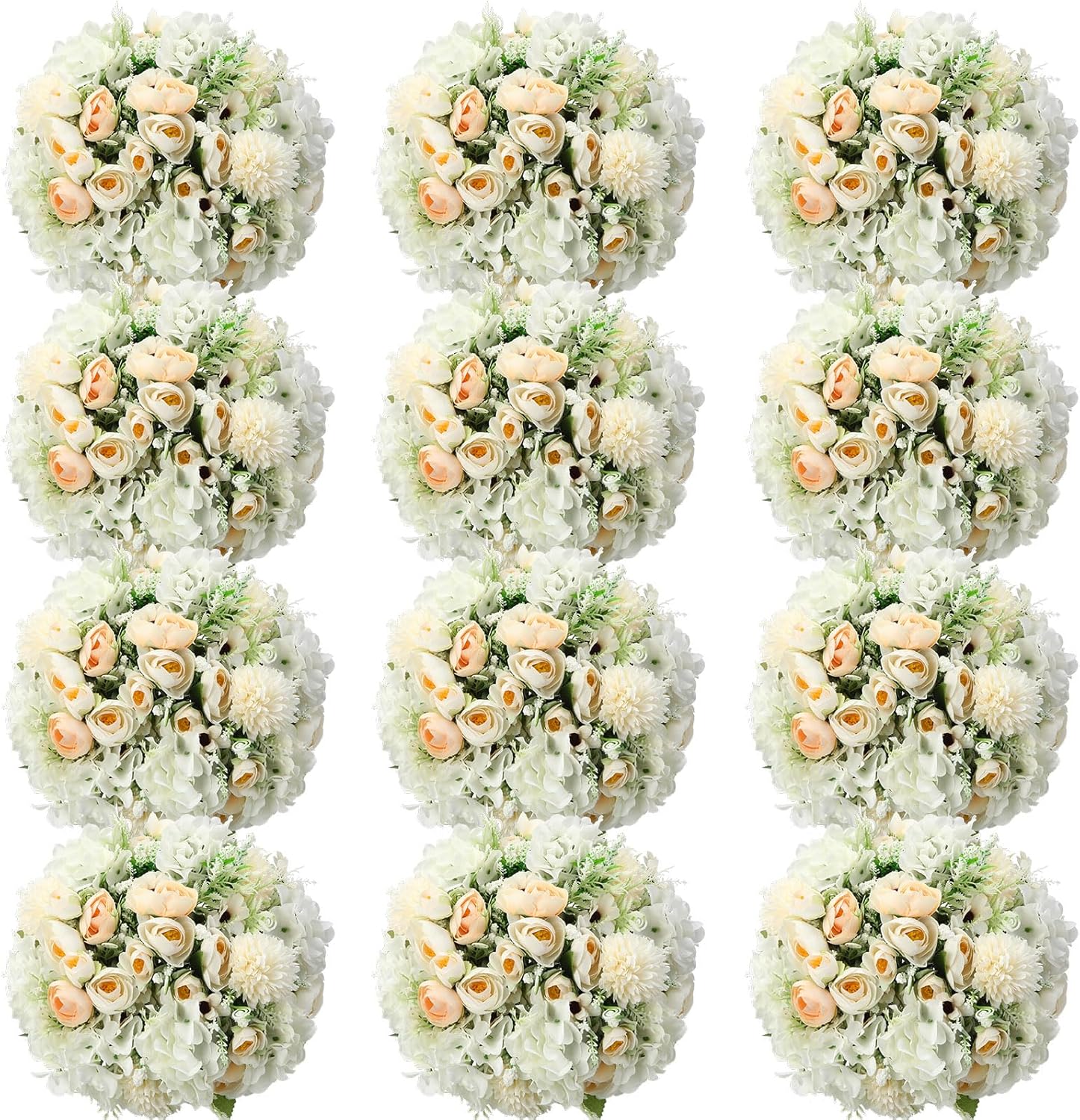 Stunning 12 Bundles Peonies Artificial Flowers for Home Decor