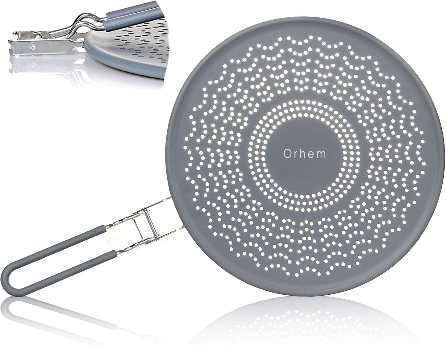 DleDan 11 Silicone Splatter Screen: Multi-Use Oil Splash Guard