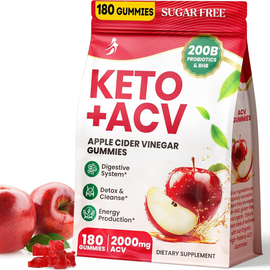 Advanced Keto ACV Gummies - Detox & Metabolism Boost