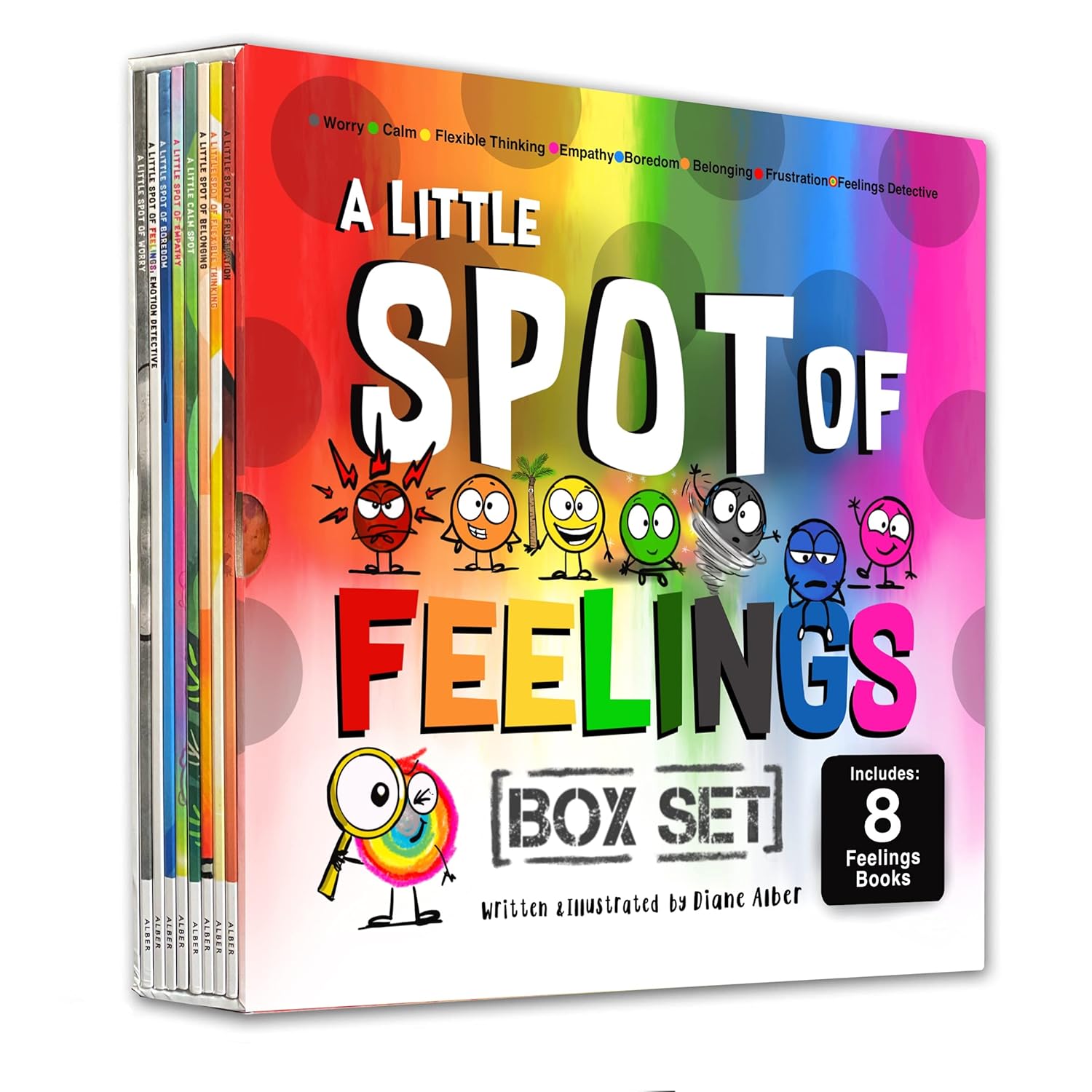 A Little SPOT of Feelings 8 Book Box Set for Emotional Growth