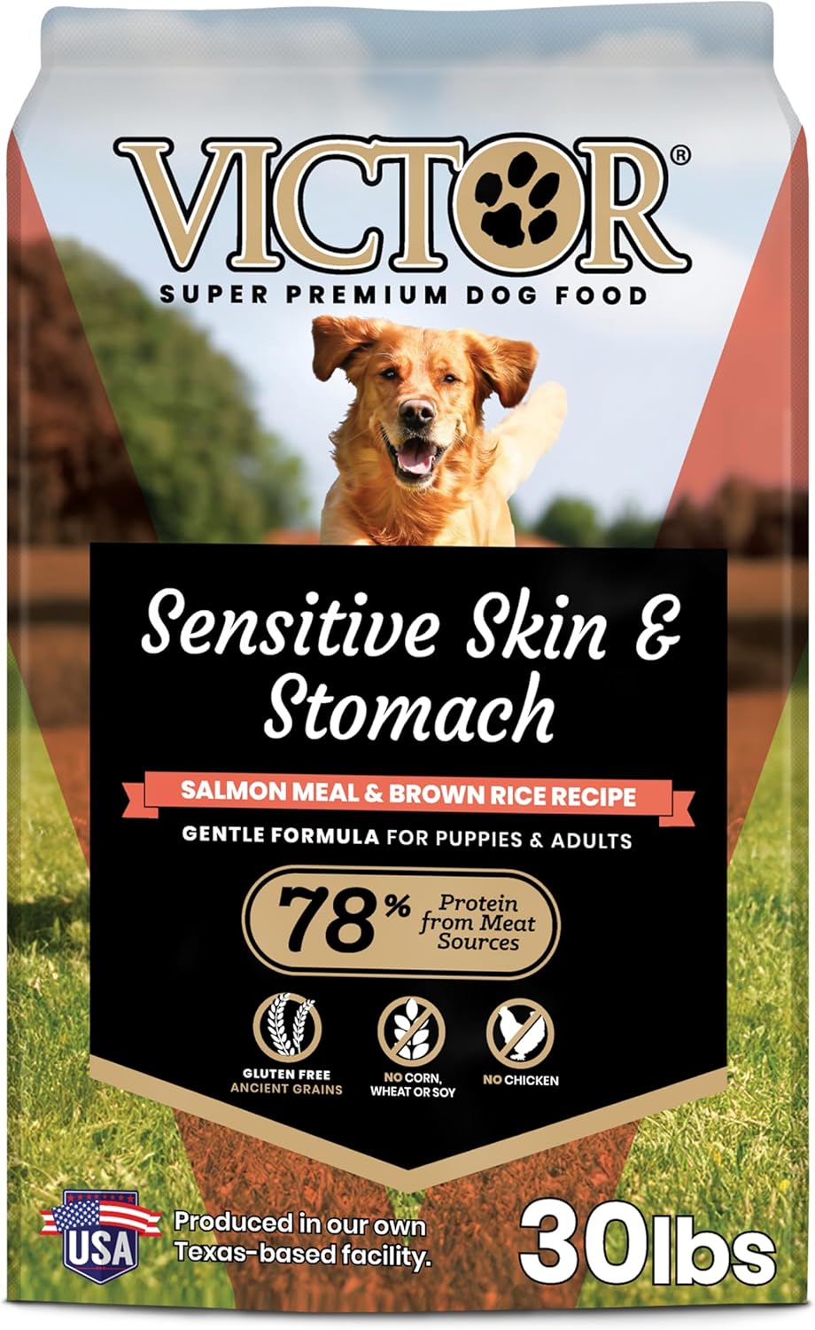 VICTOR Super Premium Dog Food for Sensitive Skin and Stomach