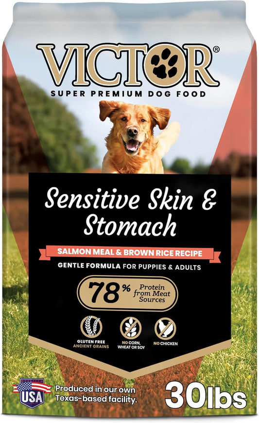 VICTOR Super Premium Dog Food for Sensitive Skin and Stomach