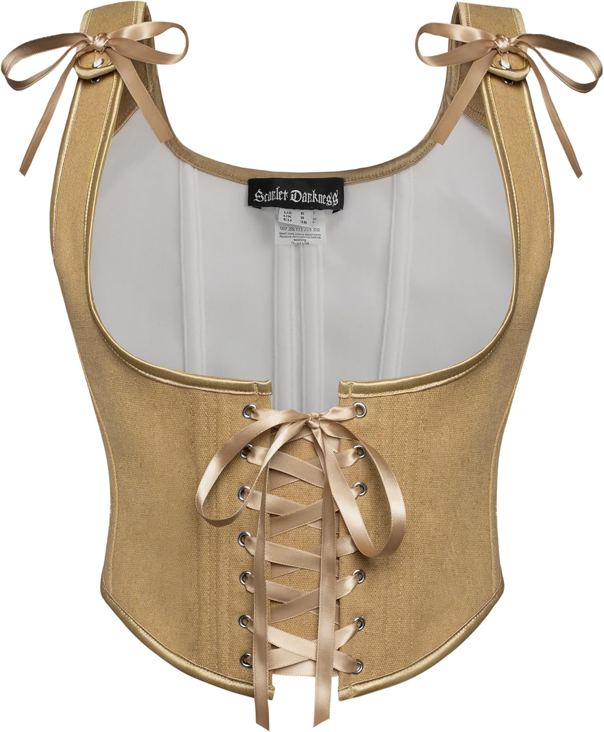 Scarlet Darkness Womens Bustier Corset for Elegant Outfits