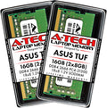 A-Tech 16GB (2x8GB) DDR4 2666MHz SODIMM Kit - Laptop Memory Upgrade