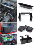 Savadicar 4 Pack Center Console Organizer for Jeep Wrangler JK