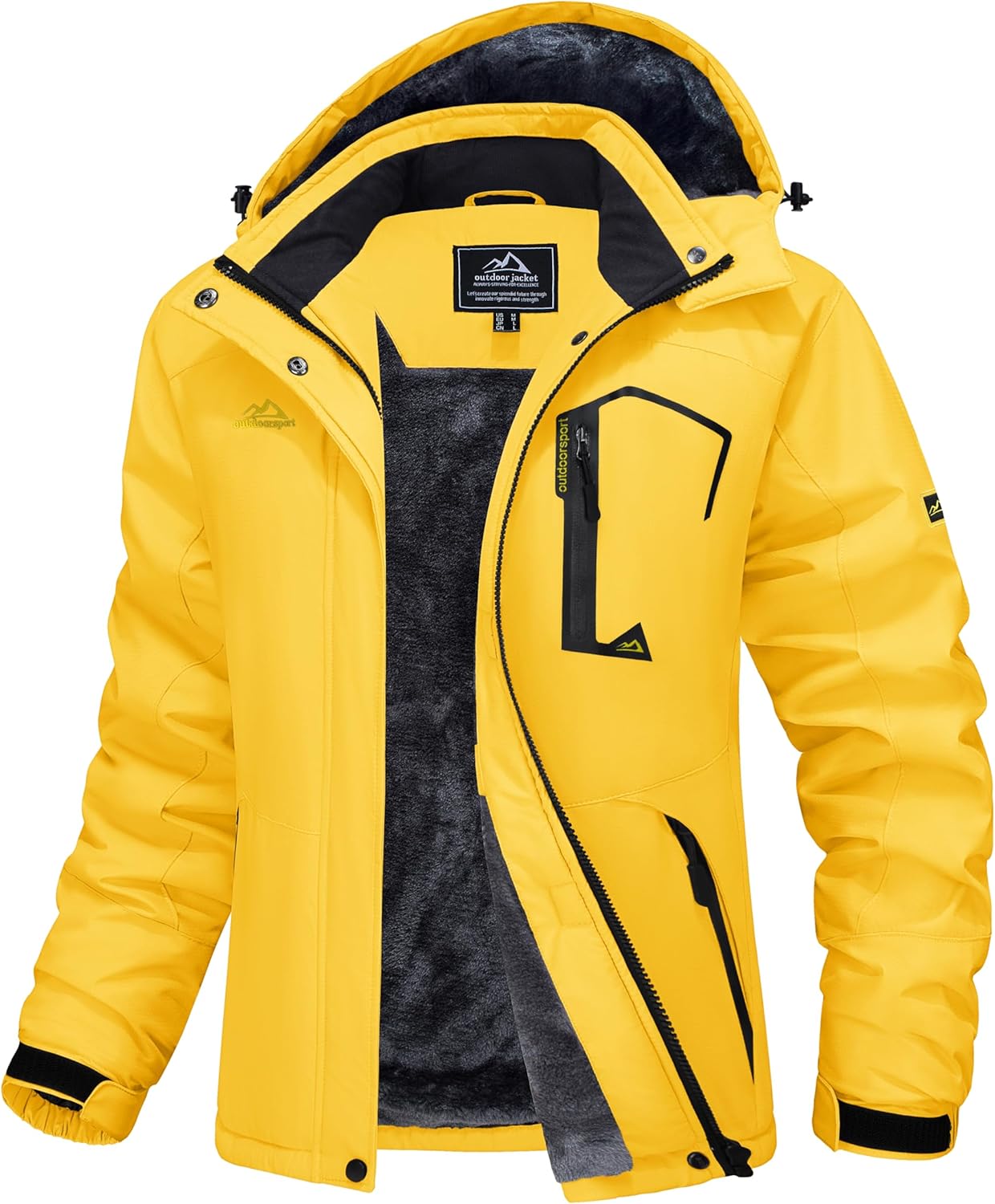 MAGCOMSEN Womens Ski Jacket Waterproof Insulated for Winter