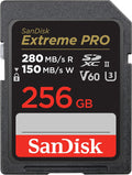 SanDisk 256GB Extreme PRO SDXC UHS-II Memory Card Review