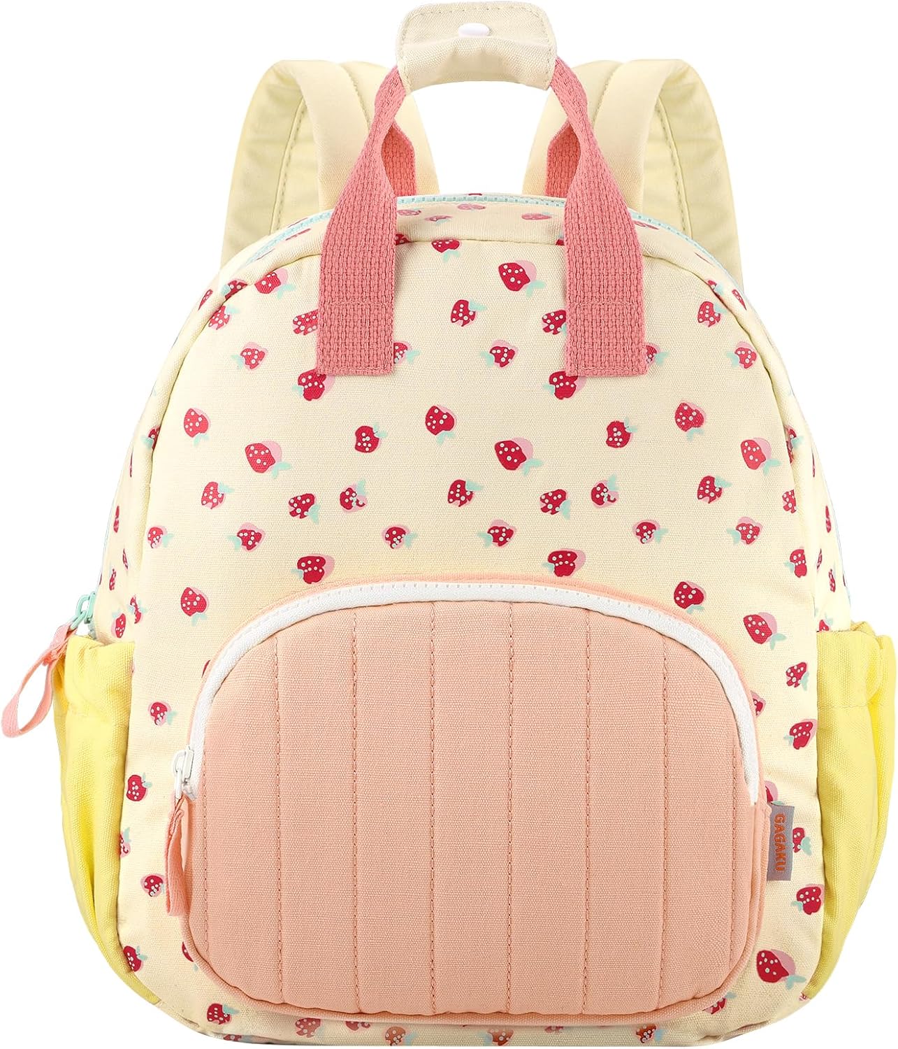 Brandworl Pink Strawberry Toddler Backpack - Cute & Comfy!