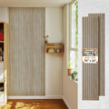 Upick Acoustic Wood Wall Panels 2 Pack 94in x 24in - Sound Absorbing