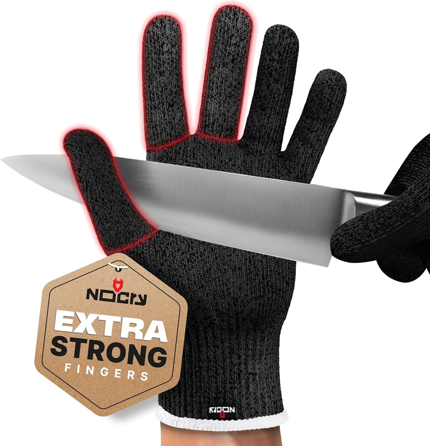NoCry Cut Resistant Work Gloves: Level 5 Protection