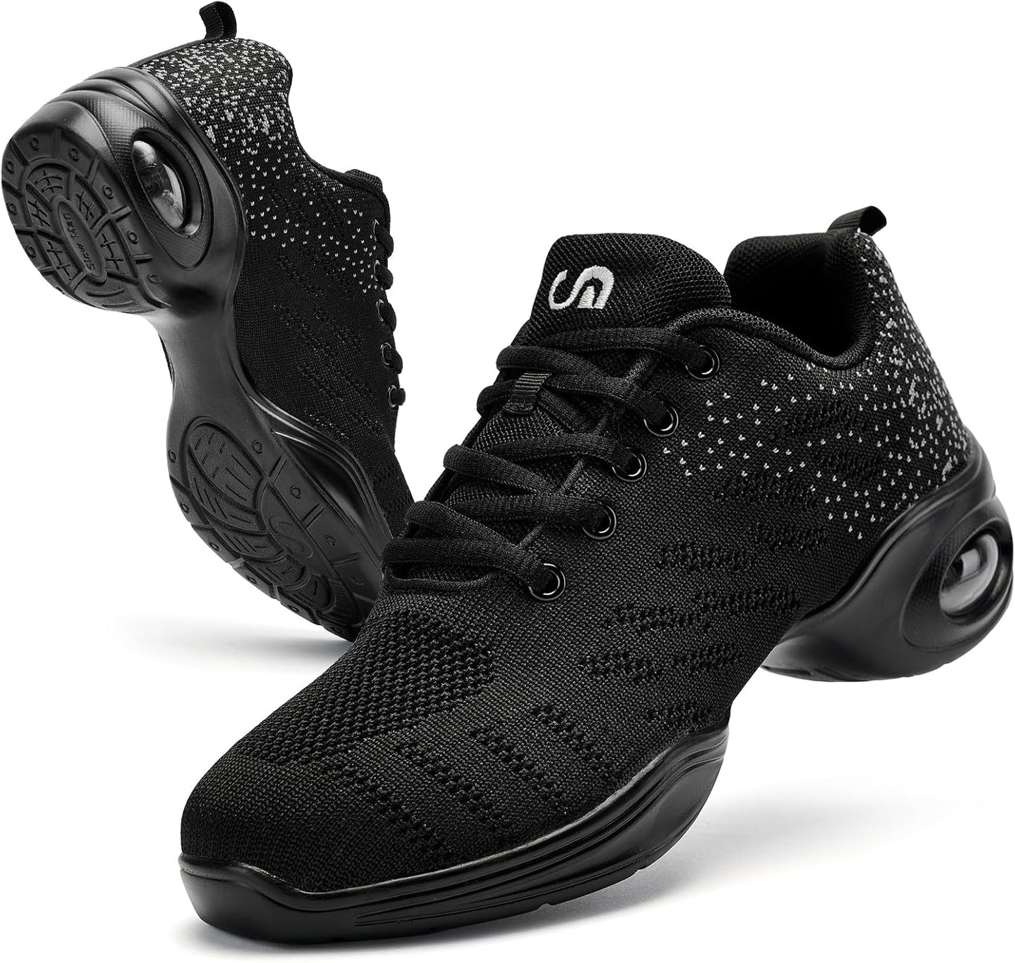 PPQ Women's Jazz Shoes: Modern Dance Sneakers with Air Cushion