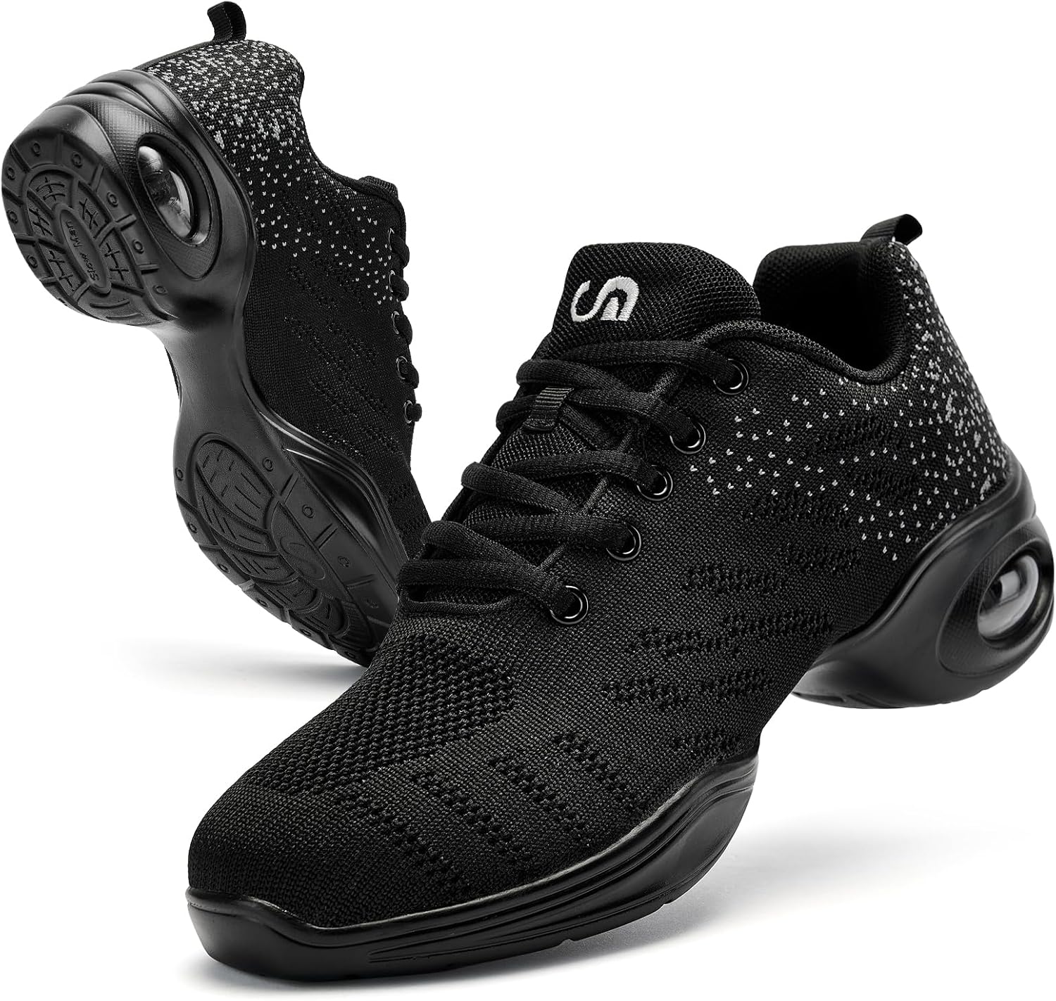 PPQ Women's Jazz Shoes: Modern Dance Sneakers with Air Cushion
