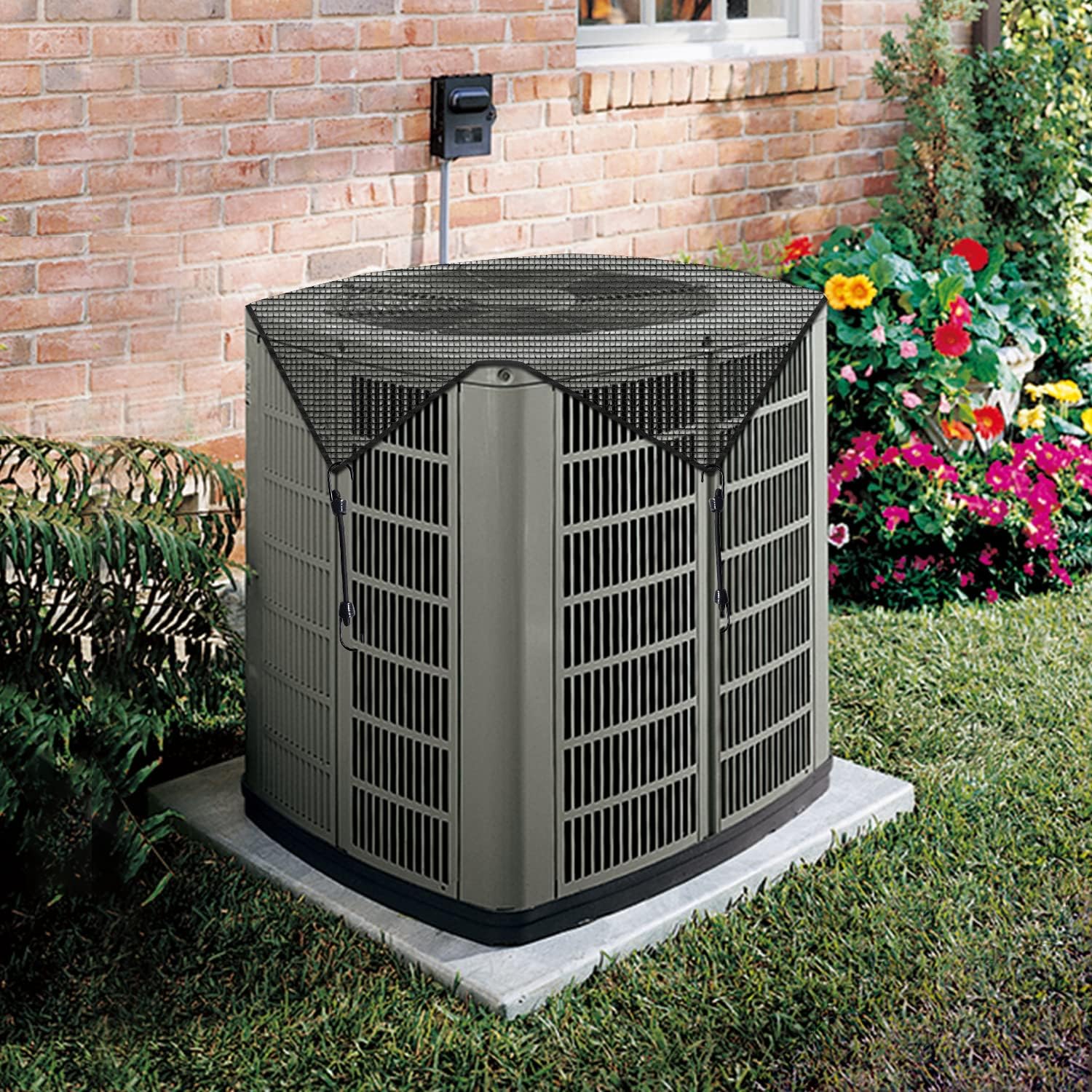SunnyRoyal 32X32 A/C Unit Outdoor Cover - Protects Your Central Air!