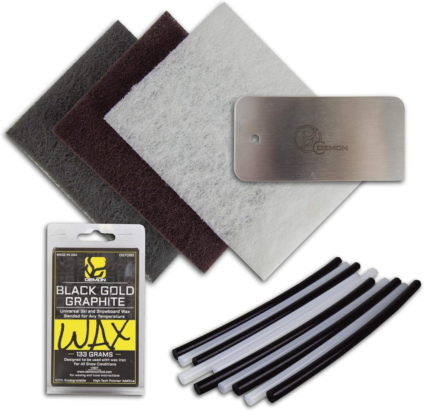 Demon United Ski/Snowboard Base Repair Kit - 10 P-Tex Pieces
