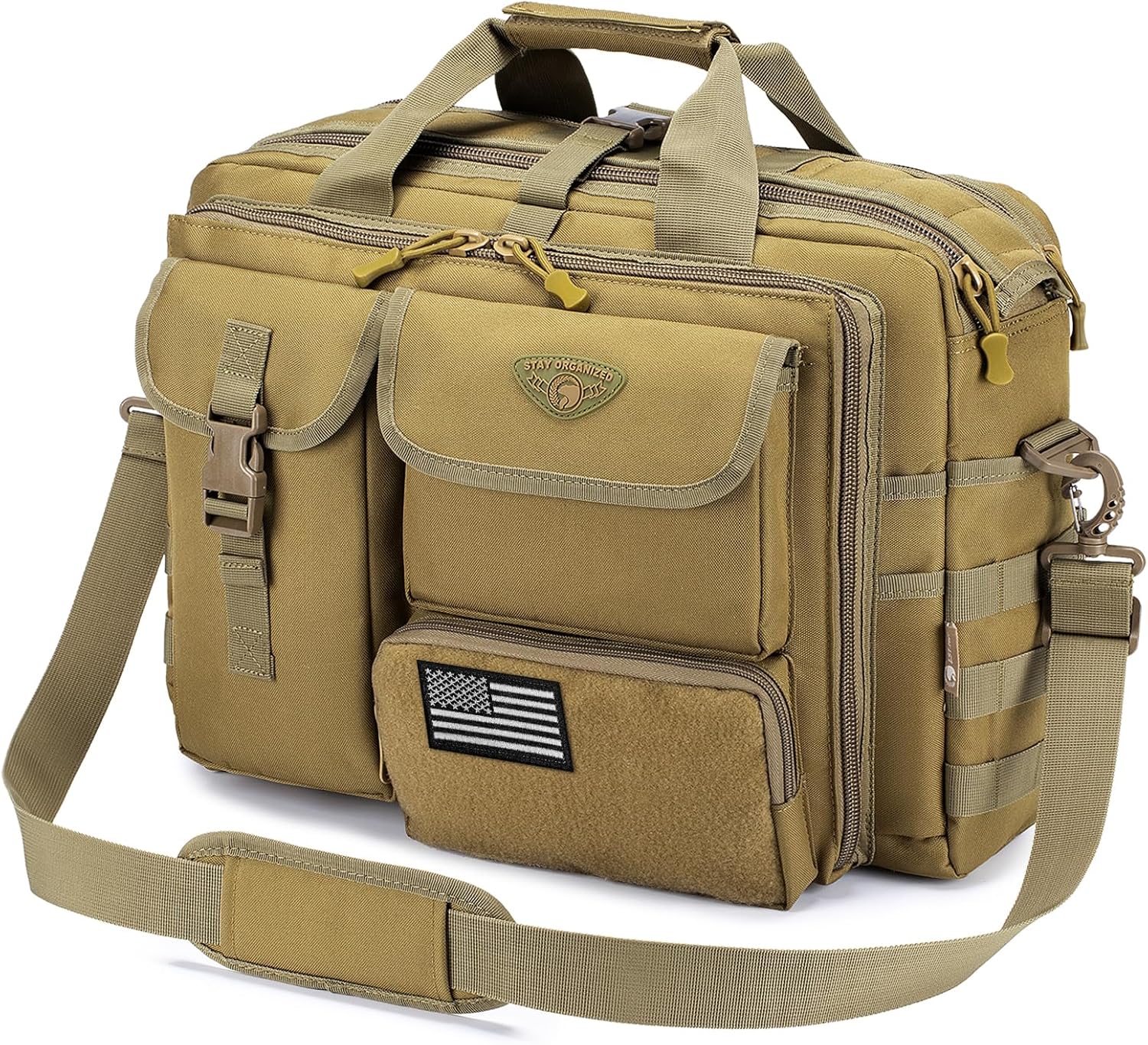 Tactical Messenger Bag Briefcase for Man Military Laptop Use
