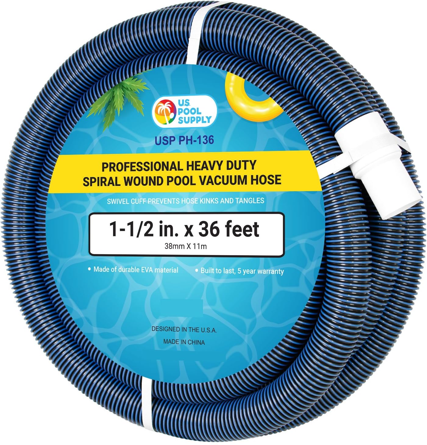 Professional Heavy Duty Pool Vacuum Hose for Inground Pools
