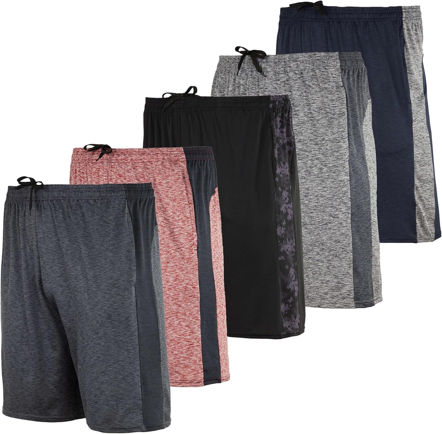 Men's Active Quick Dry Fit Shorts for Gym and Casual Wear