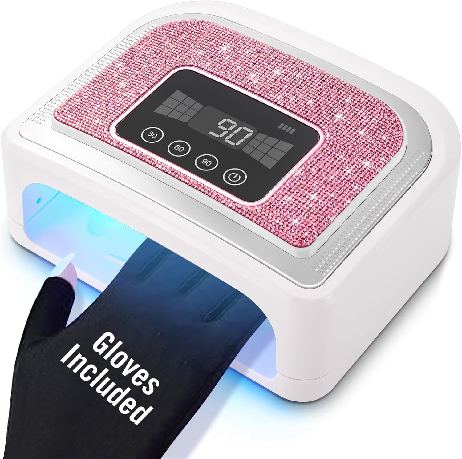 Cordless Nail Lamp for Gel Nails with 4 Timer Modes and More