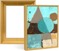 Canvas Floater Frame for 11x14 Prints - Gold 2 Pack
