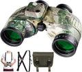 10X50 Marine Binoculars for Adults - Waterproof Rangefinder Compass