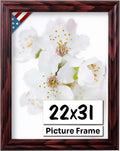 Cherry 22x31 Picture Frame.75 in Wide - Classic Cherry Finish