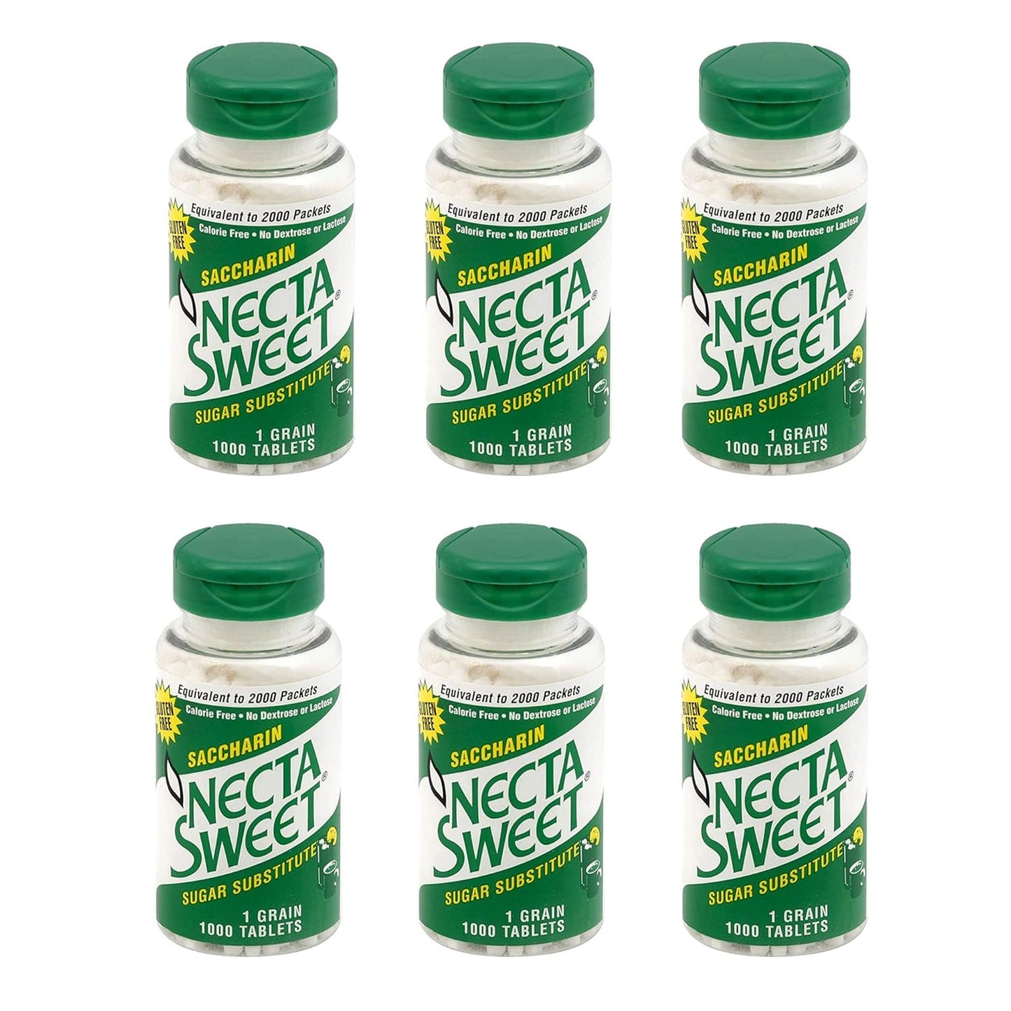 Necta Sweet Saccharin Tablets - Zero-Calorie Sugar Substitute