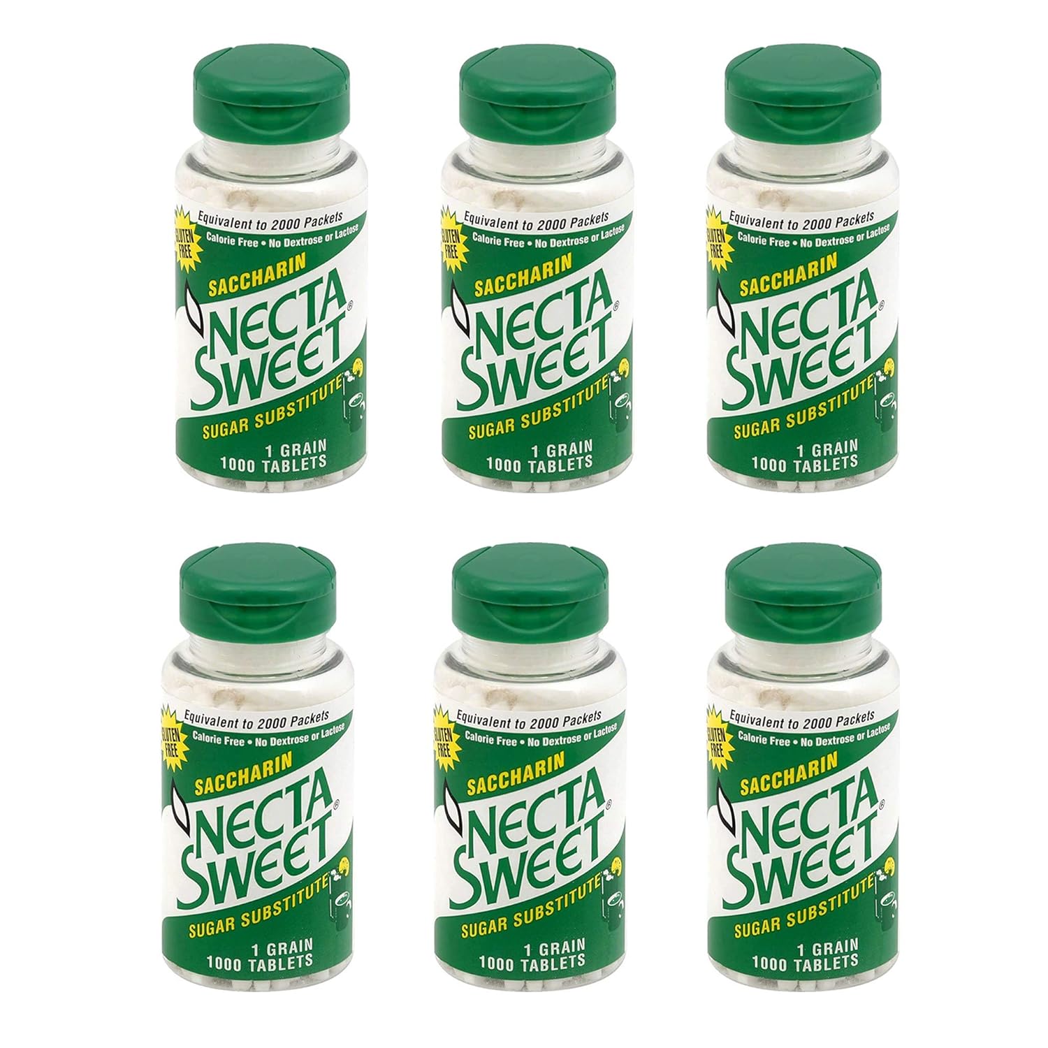 Necta Sweet Saccharin Tablets - Zero-Calorie Sugar Substitute