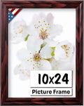 Cherry 10x24 Picture Frame.75 in Wide - Classic Cherry Finish