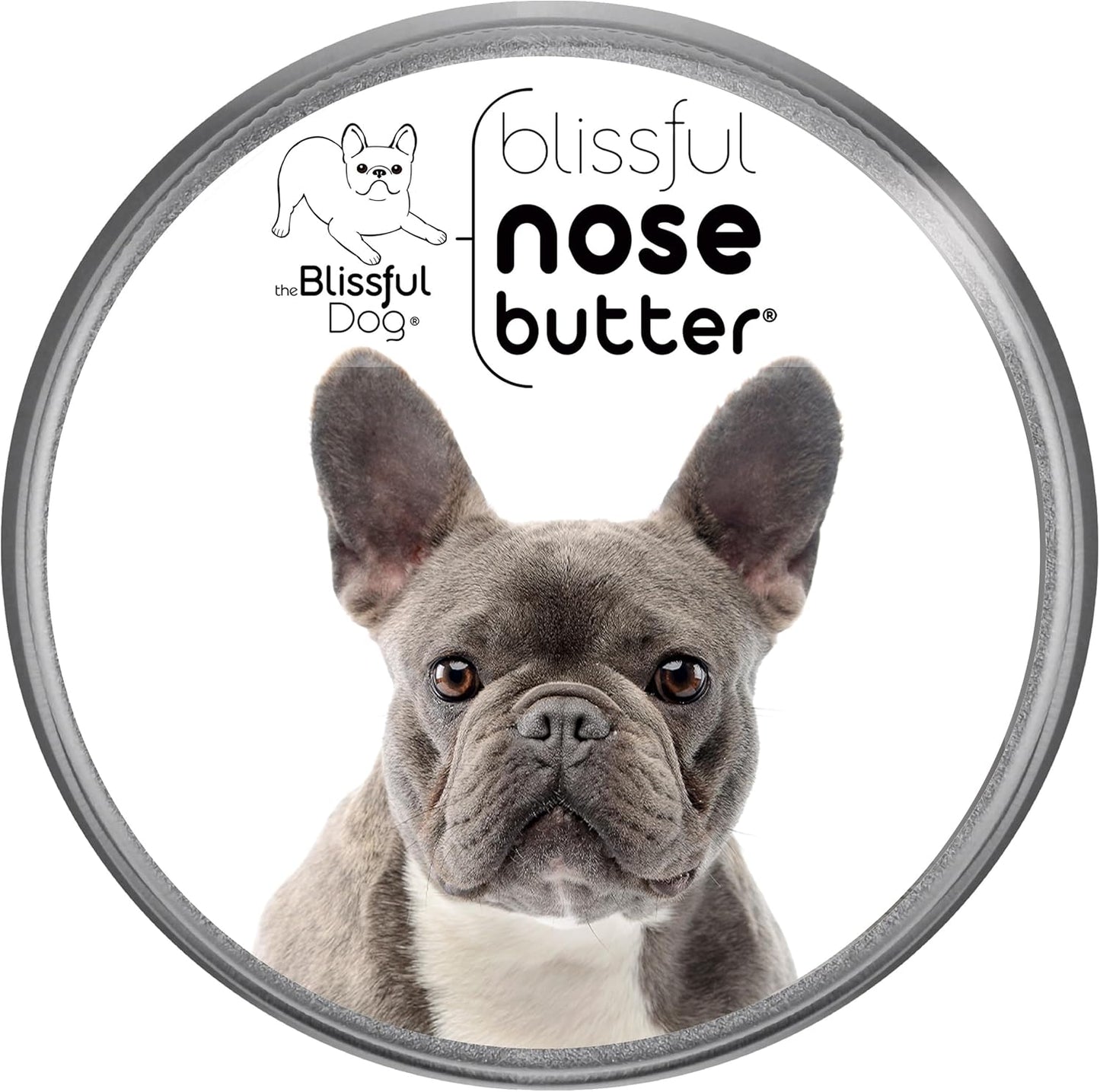 The Blissful Dog Blue French Bulldog Nose Butter for Dry Noses