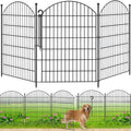 Decorative Garden Fence 40in H x 12ft L - No Dig Animal Barrier