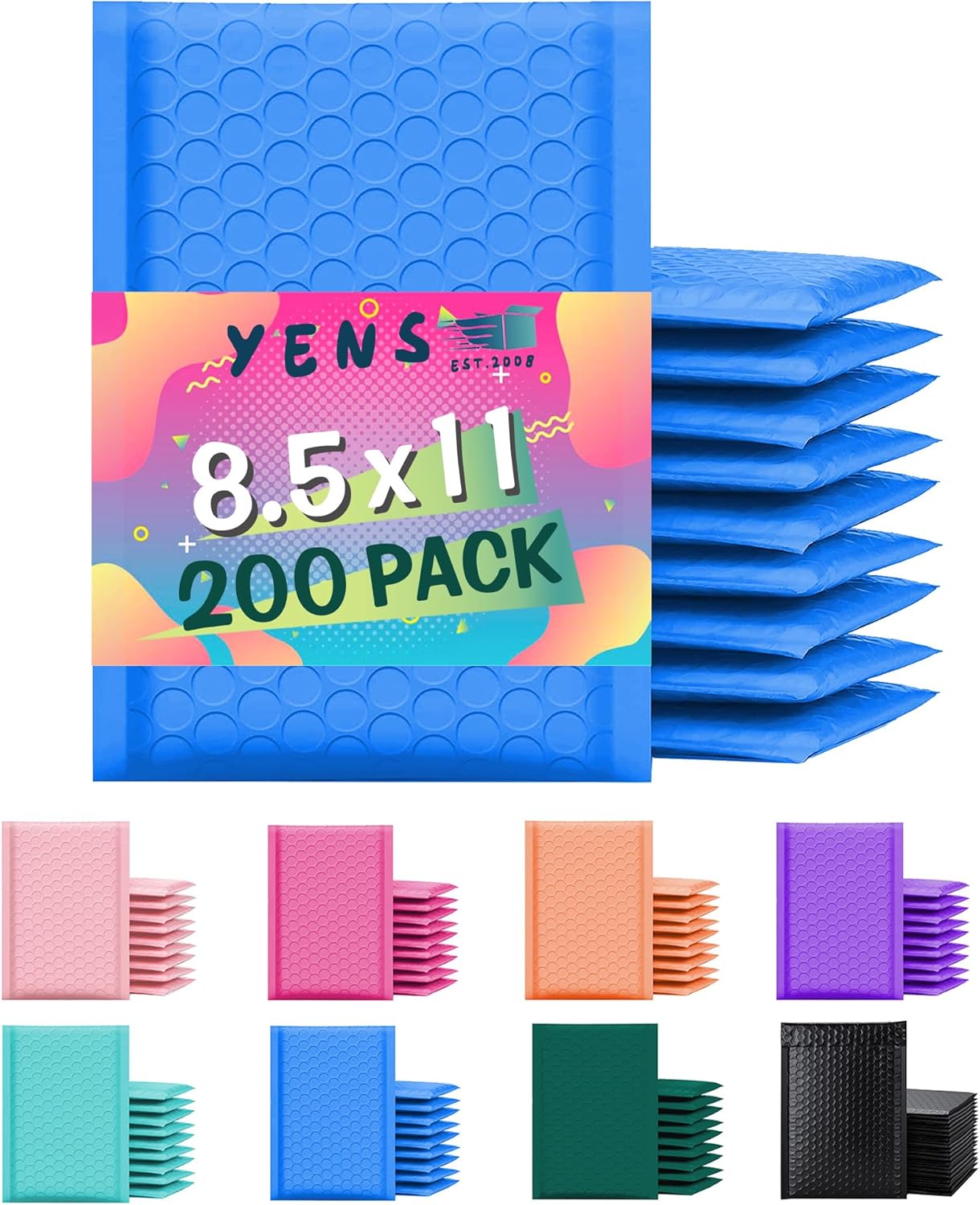 Yens Bulk Poly Bubble Mailers for Shipping and Mailing Needs