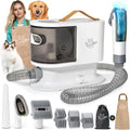 Pet Grooming Vacuum for Dogs & Cats - Quiet 12kPa Groomer